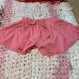 Pink shorts